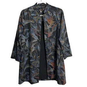 Andria Lieu Floral Car Coat